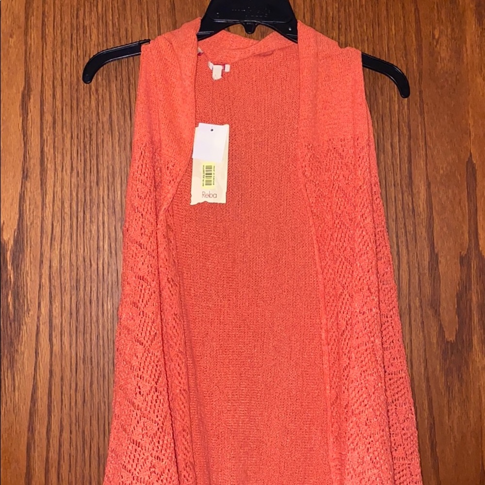 Reba Orange Vest NET - Picture 2 of 5